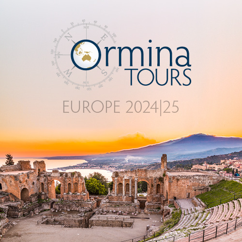 Ormina Tours Europe 2024-25